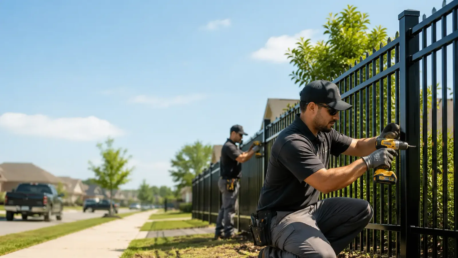 Metal Fence Installation in Port Jefferson, OH